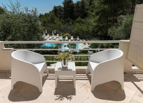 陽台/露台, Apulia Hotel Baia Dei Faraglioni in 馬蒂納塔