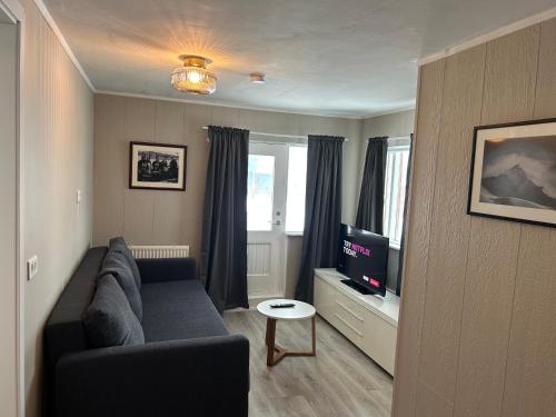 Shared lounge/TV area, The Painter's house in Siglufjordur