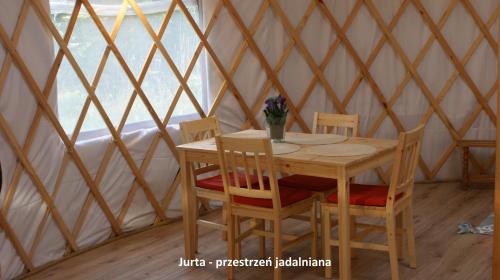 Domek i jurta nad rzeką (Domek i jurta nad rzeka) in Olpuch