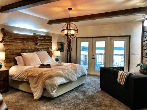 C25, Four bedroom, 4 1 2 bath luxury log-sided cottage with hot tub cottage, Mount Ida (foto 5)