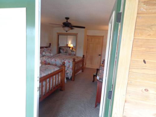 C23, Two bedroom, two bath log-sided, luxury Harbor North cottage with hot tub cottage, Mount Ida (fotografie 7)