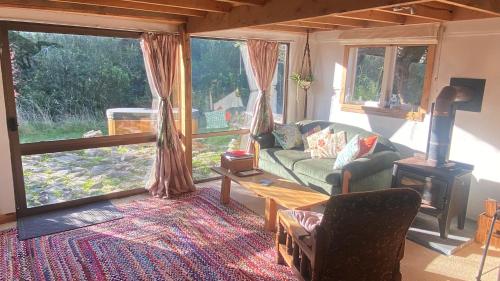 Alpacas Off Grid - Eco Cabin in มาราฮัว