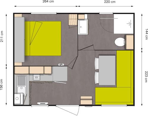Mobile Home Comfort (1-3 persons) image 1