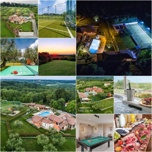  Villa GioAn 3000m2, Private Playground and Sea View in Materada