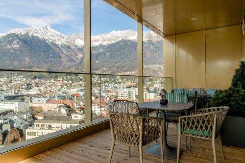 Pohled zvenku, Motel One Innsbruck in Innsbruck