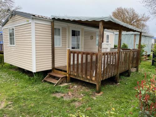 Mobil Home à Meschers au camping l'Escale proche de Royan