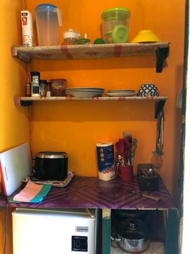 dapur, Easymans' Winifred Beach Cottage in Drapers