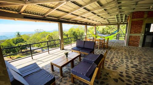 阳台/露台, Villa Ometepe in 梅里达