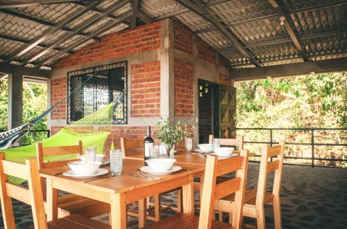 阳台/露台, Villa Ometepe in 梅里达