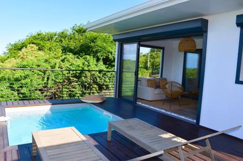 CASA FERDI 2, Logement entier avec piscine privée - Location, gîte - Le Marin