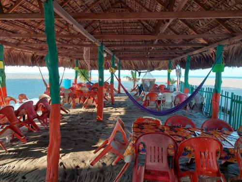 Balkons/terase, Barra Zacapulco - Palapa Abraham in Huixtla