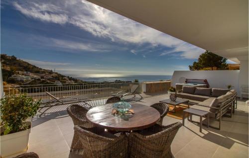 Stunning Apartment In Altea With House Sea View
