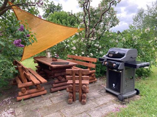 Balkons/terase, Zum Schwalbennest in Wredenhagen