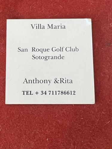  B&B Villa MICHIELI in Marbella