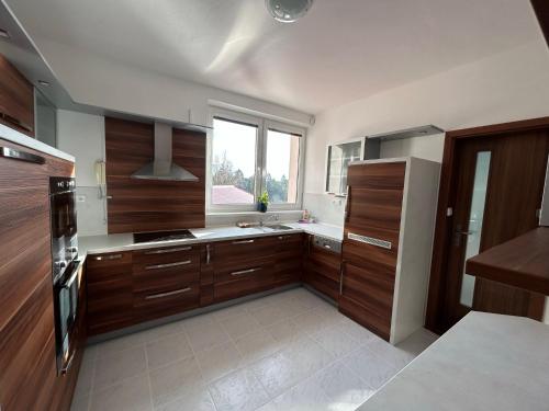 Kitchen, Penzion Tri pumpy in Tri Studne