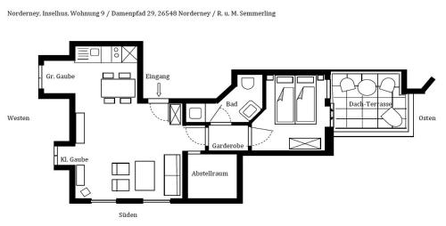 Planritningar, Inselhus 9 in Norderney