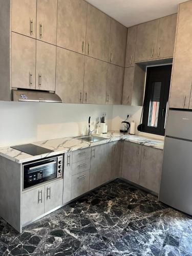 Kitchen, Helios Stays - Sisi Private Apartments in Sissi