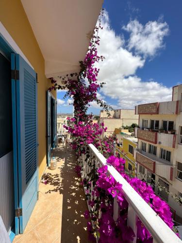 Balkon/Terrasse, B&B Mi Ma Bo, Sal Rei, Boa Vista, Cape Verde, FREE WI-FI in Sal Rei