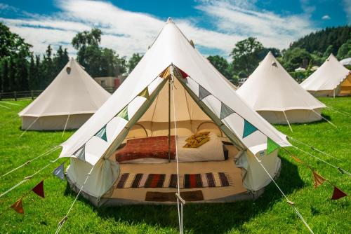 Fred's Yurts at Hay Festival