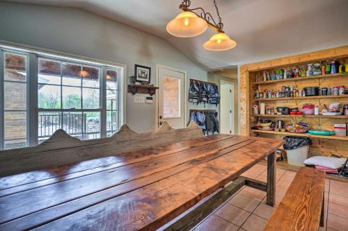 Waterfront Guadalupe River Lodge Home with Dock! - image 4