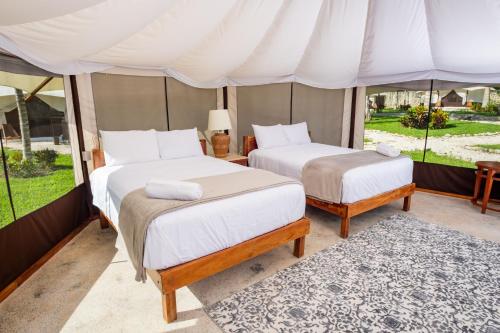 2 double beds