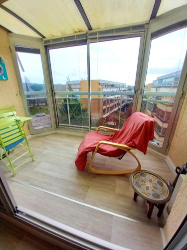 Appartement de 2 chambres avec balcon amenage a Mandelieu la Napoule a 3 km de la plage - Location saisonnière - Mandelieu-la-Napoule
