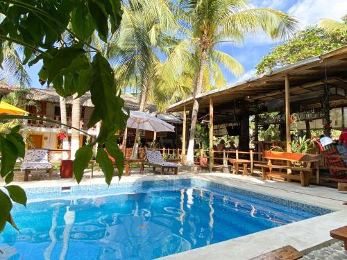 Swimming pool, Frida Paradise Beach Hotel - Punta Zicatela in Puerto Escondido