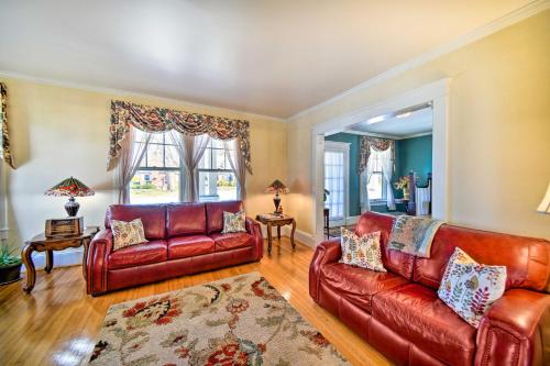 Edenton Vacation Rental with Patio Walk Downtown in อีเดนตัน (NC)