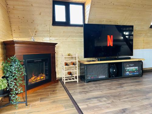 Létesítmények, Cabana Galaxy A Frame by Cabanele Galaxy in Vulcana De Sus