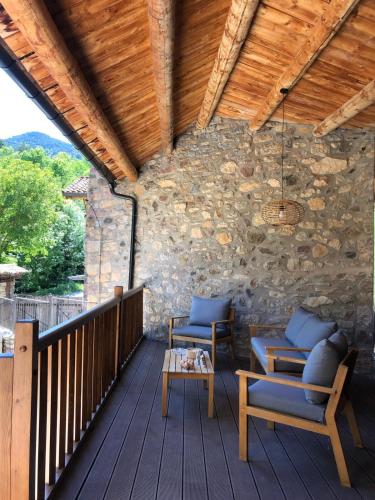 Erkély/terasz, Cal Lluch in Montella