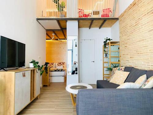 B3 Verdeguer - Cozy Loft Close to the Beach, Valencie (fotografie 2)