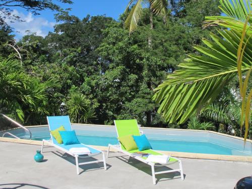 Utsikt, Village Creole in Les Trois Ilets