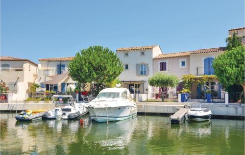 Nice home in Aigues-Mortes with 3 Bedrooms and WiFi Over view