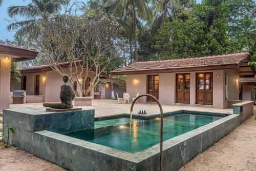 SaffronStays Bay Watch, Palghar - beachfront pool villa at Kelwa Beach