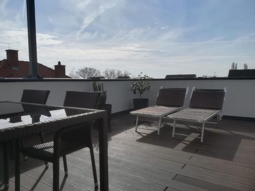  PENTHOUSE Griemann 2 für max 4 Personen mit eigener großer Dachterrasse zum Relaxen! in Illmitz