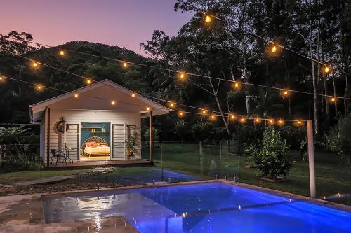 The Poolhaus Retreat - Peaceful Private Studio Room Type - Double Room with Pool View