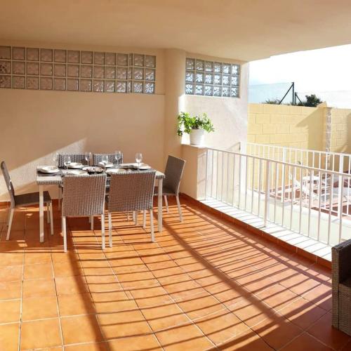 . 4 bedrooms appartement with private pool furnished terrace and wifi at Casares 5 km away from the beach