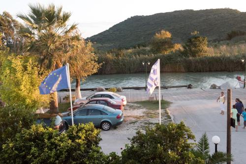 View, Hotel Glaros in Ammoudia