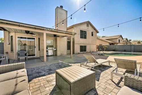 Gilbert Home with Private Pool and Putting Green!