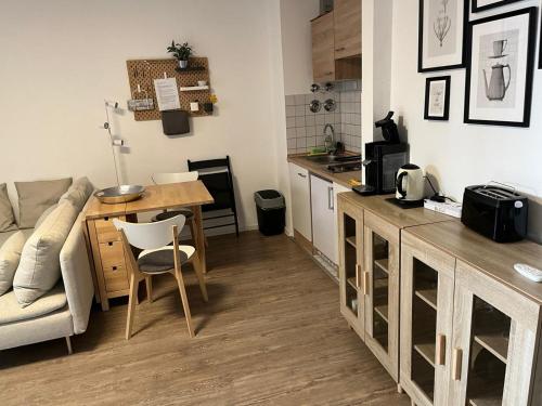 1 Zimmer Wohnung mit der Terrasse in der Innenstadt