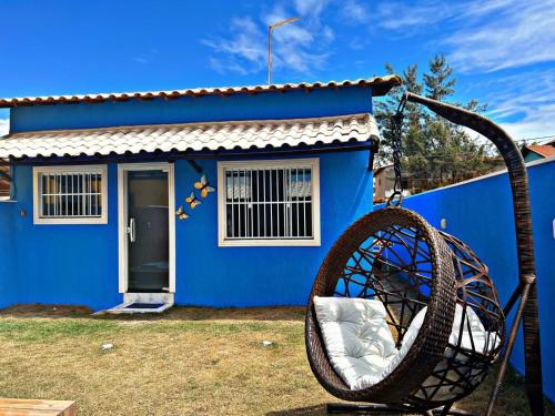 Casa Luxo com Piscina e área gourmet à 2 minutos da praia com Wifi em Unamar Cabo Frio RJ