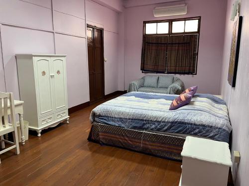 1 double bed