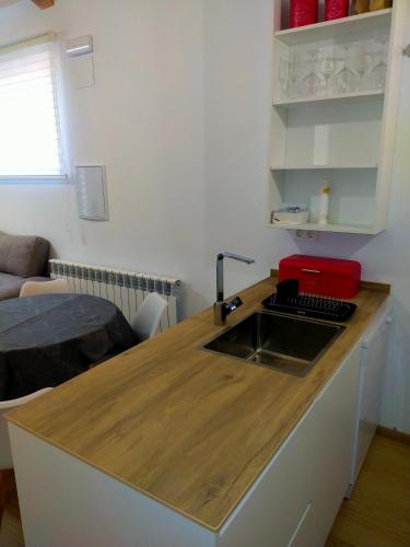 keuken, La Tahona de Almarza in Almarza