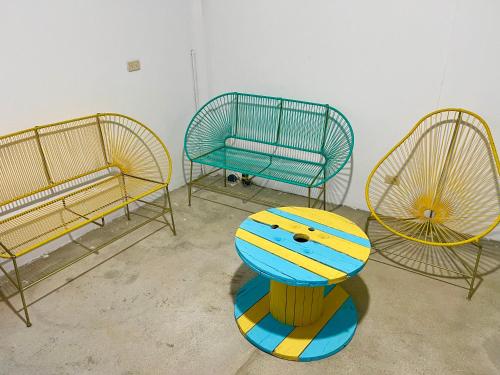 Balkon/teras, Hostal Inn 2 in Flores