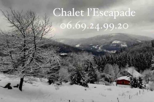 Chalet l’Escapade pleine nature Bain Nordique 6 personnes