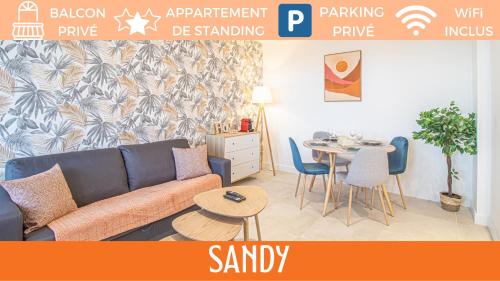 ZenBNB / Sandy / Parking privé / 5 pers. / Géant / - Location saisonnière - Annemasse