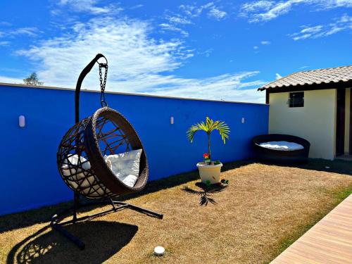 Casa Luxo com Piscina e área gourmet à 2 minutos da praia com Wifi em Unamar Cabo Frio RJ