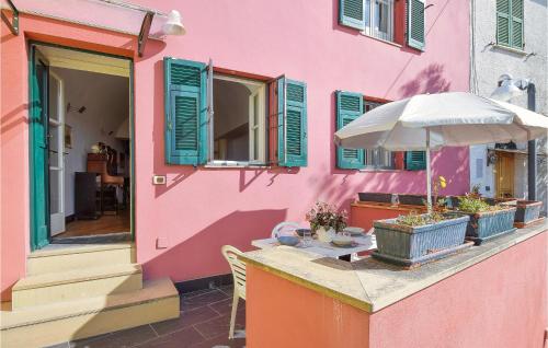  Awesome home in Moneglia with WiFi and 2 Bedrooms in 16030 Moneglia