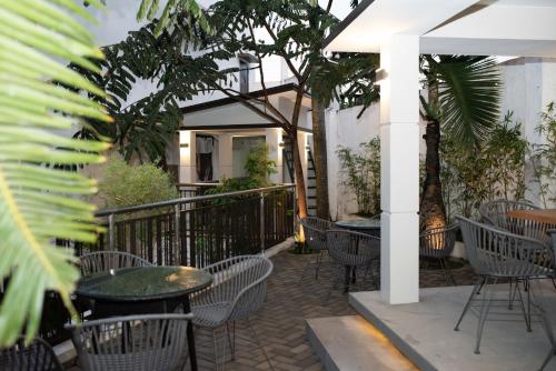 Balcony/terrace, Hotel Areca in Legazpi