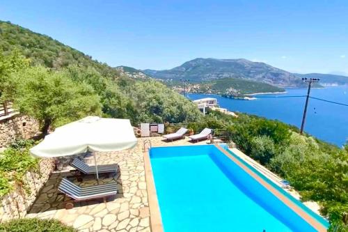 The Lookout, boutique villa. - Accommodation - Sivota